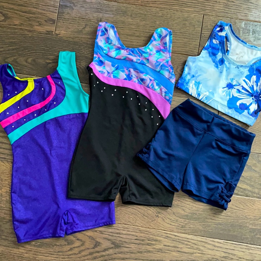 SOLD! Girl size 6/7 gymnastics/athletic leotard